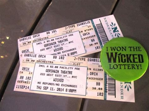 NYC Broadway Best Secret? Winning Wicked Lottery Tickets -Cheap! - Soul Travelers 3