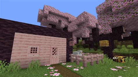 Minecraft is adding a cherry blossom biome in the next update - Dot Esports