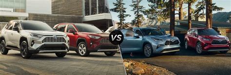 2020 RAV4 vs 2020 Toyota Highlander