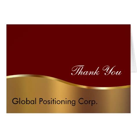 Corporate Thank You Cards | Zazzle