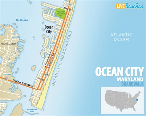 7+ Map of ocean city md image ideas – Wallpaper