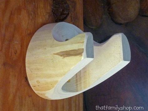 Guitar Hanger Rustic Log Wall-mounted Unique Guitar Gifts for Musician, 5 Year Anniversary ...