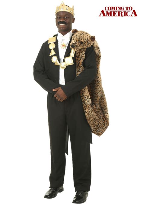 Coming to America Akeem Costume for Plus Size Adults