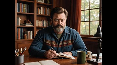 Nick Offerman Book | by Carter Foster | Mar, 2024 | Medium