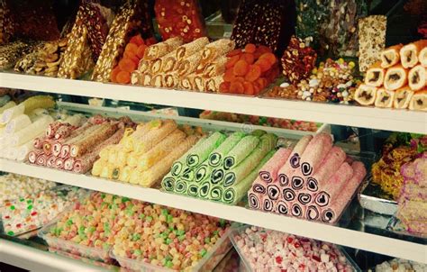 Turkish Delight stock photo. Image of candy, store, sweet - 48313844