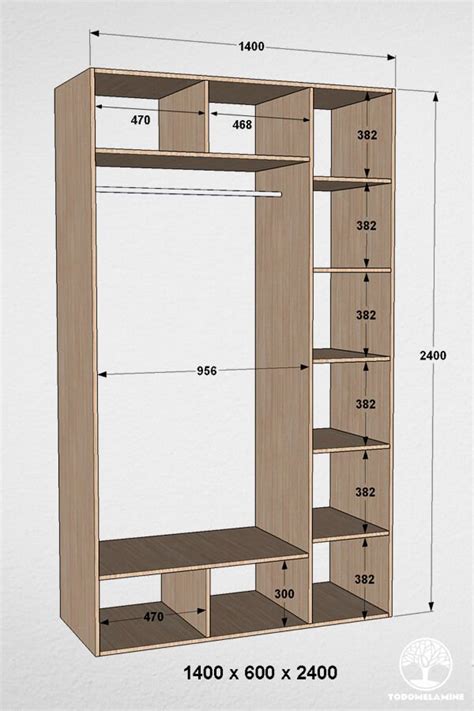 35 Standard Wardrobe Dimension Ideas - Engineering Discoveries | Closet ...