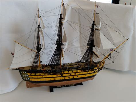 Finished my Revell HMS Victory 1:225 : r/modelmakers