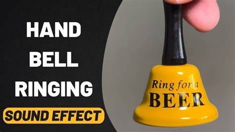 Hand Bell Ringing Sound Effect Stereo High Quality 96kHz - YouTube