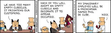 Top Dilbert Cartoons on Cubicles | Arnold's Office Furniture