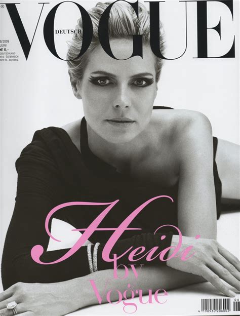 Special Heidi Klum for Vogue Germany