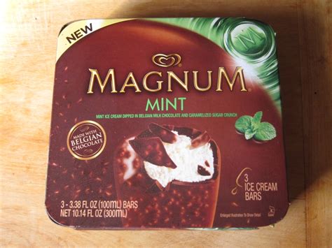 Review: Magnum Mint Ice Cream Bars | Brand Eating