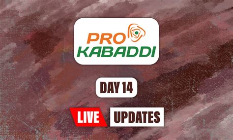 PKL 9 Day 14 Live Updates: Haryana Vs Gujarat Giants