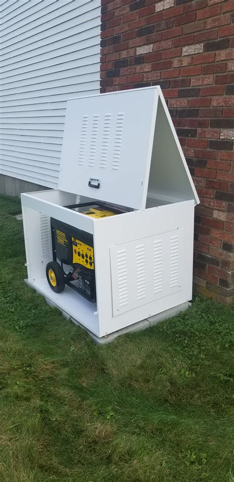 Generator-enclosure | Oxford | Microfab Company LLC.