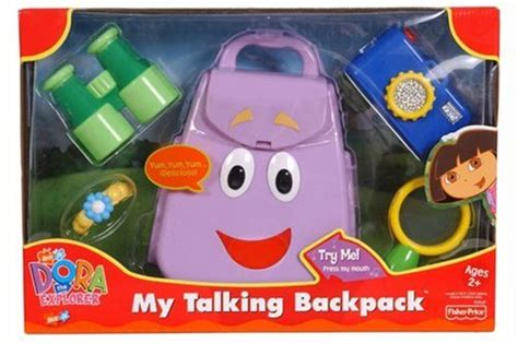 Fisher Price Dora the Explorer - My Talking Backpack Educational Toy - review, compare prices ...