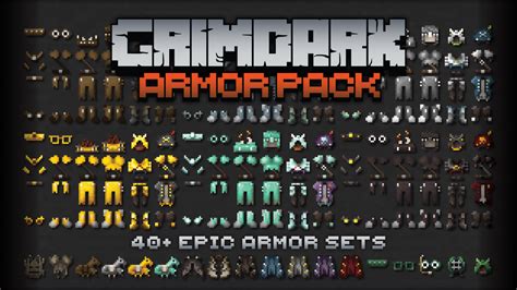 Kal's Grimdark Armor - Resource Packs - Minecraft