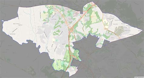 Map of Bel Air North CDP - Thong Thai Real