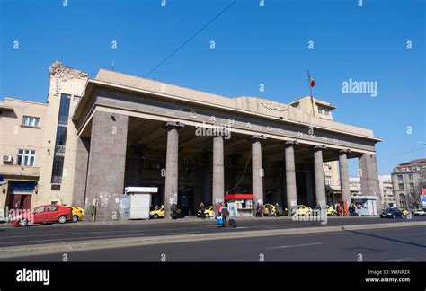 The Gara de Nord main railway station, Bucharest, Romania Stock Photo ...