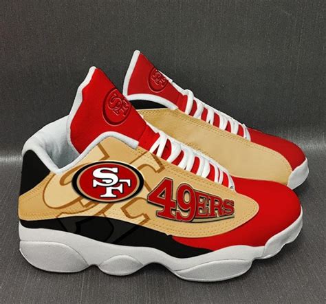 San Francisco 49ers JD13 Shoes NFL Sport Shoes Unisex Shoes | Etsy