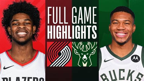 Milwaukee Bucks vs Trail Blazers Full Game Highlights | Nov 26 | NBA Regular Season 2023 - YouTube