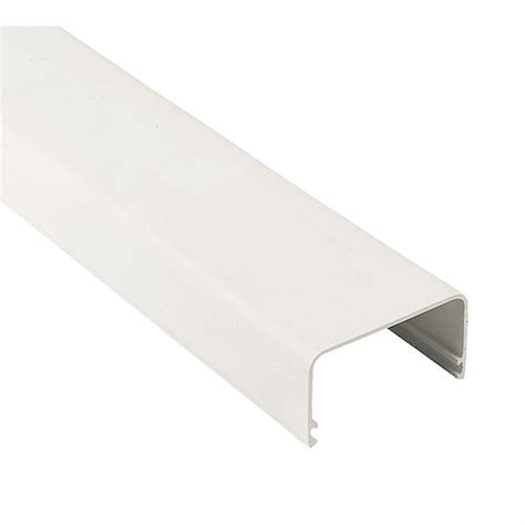 22mm White PVC Conduit Double Pipe Cover - Ray Grahams DIY Store