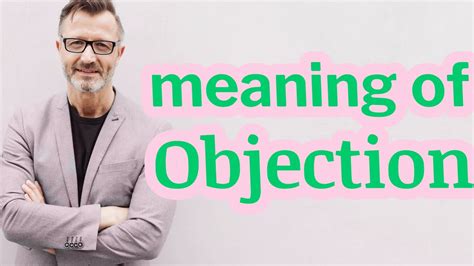 Objection | Meaning of objection - YouTube