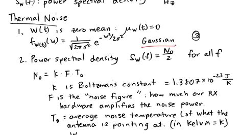 ESE 471 Three Things About Thermal Noise - YouTube