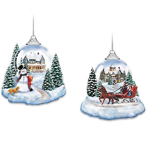 Thomas Kinkade Christmas Tree Ornaments • Comfy Christmas