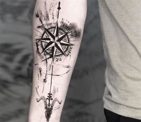 Top 58 Compass Tattoos