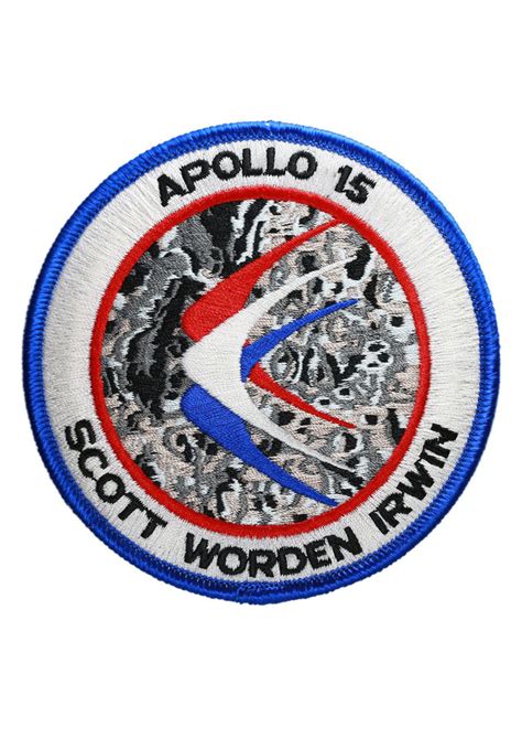 Apollo 15 Embroidered Mission Patch – Astronomy Now Shop