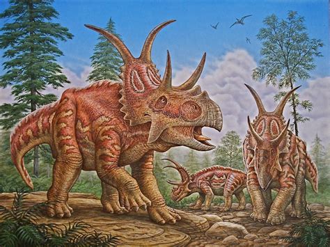 Dinosaurs paintings