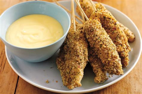 Oven-baked chicken sticks - Recipes - delicious.com.au