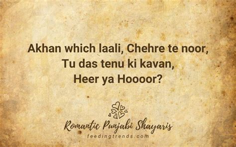 21 Romantic Punjabi Shayaris To Express Your Feelings | Romantic quotes for him, Punjabi love ...