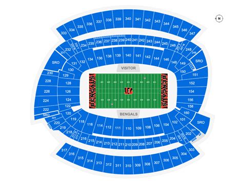 Paul Brown Stadium Seating Chart Row Numbers – Two Birds Home