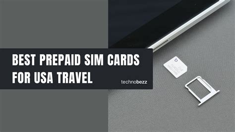 Best Prepaid SIM Cards For USA Travel