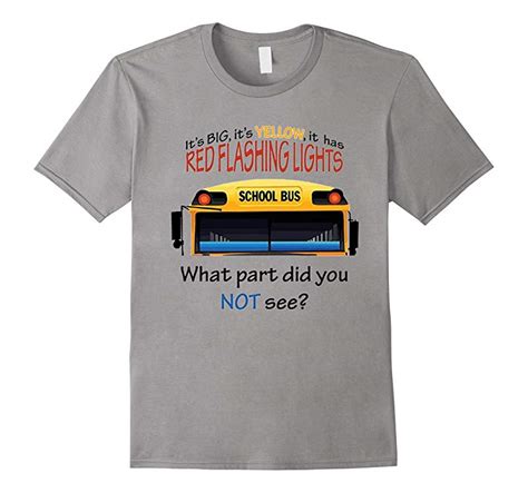 School Bus Driver Funny Quote T Shirt Its Big and Yellow-RT – Rateeshirt