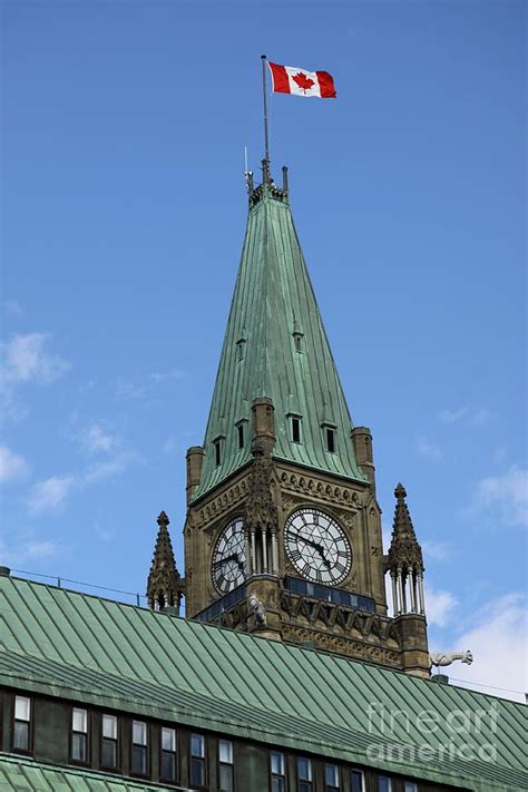 Peace Tower Ottawa Photograph by Christiane Schulze Art And Photography ...