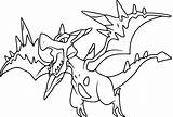 Charizard Mega Evolution Coloring Pages sketch template