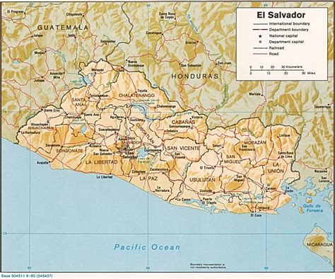 MTU Volcanoes Page - El Salvador Volcanoes