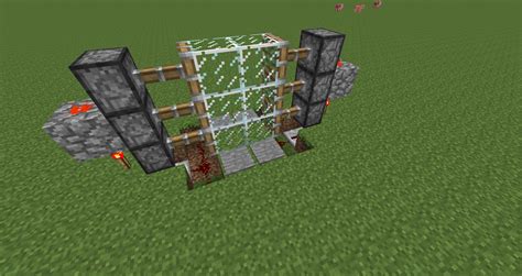 Compact piston door I designed : r/Minecraft