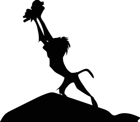 Lion King Silhouette at GetDrawings | Free download