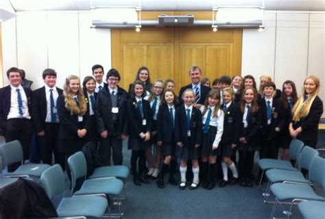 Bowland High School pupils visit Parliament | Nigel Evans MP