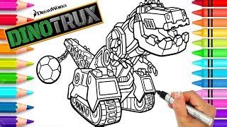 Dinotrux Coloring Pages