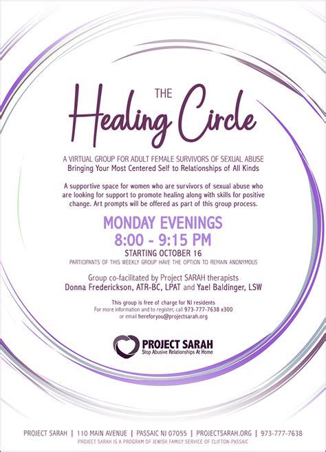 The Healing Circle - Jewish Family Service