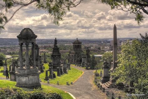 The Glasgow Necropolis Graveyard. From the 1600's. | Glasgow necropolis ...