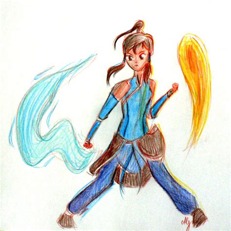 Korra bending by WaterbenderGirl96 on DeviantArt