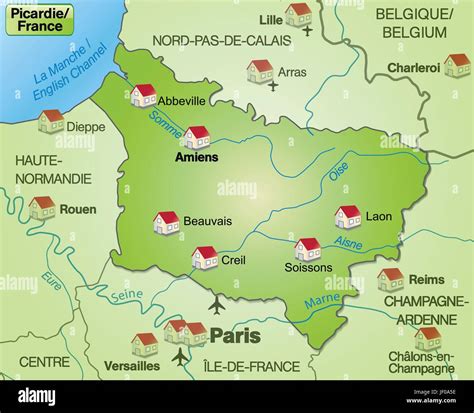 Total 81+ imagen carte picardie - fr.thptnganamst.edu.vn