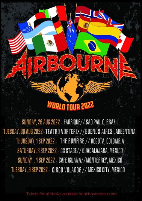 Event Airbourne - 30/08/2022 - Buenos Aires - Teatro Vorterix - Argentina