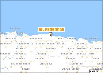 Silver Sands (Jamaica) map - nona.net