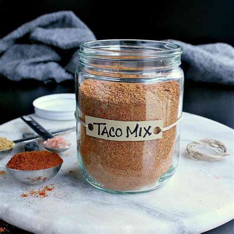 Homemade Low Carb Taco Seasoning - Mama Bear's Cookbook