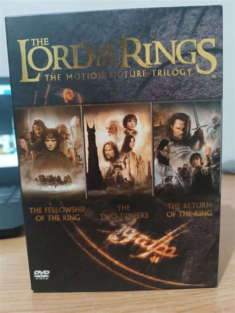 The Lord of the Rings DVD Box Set, Hobbies & Toys, Music & Media, CDs ...